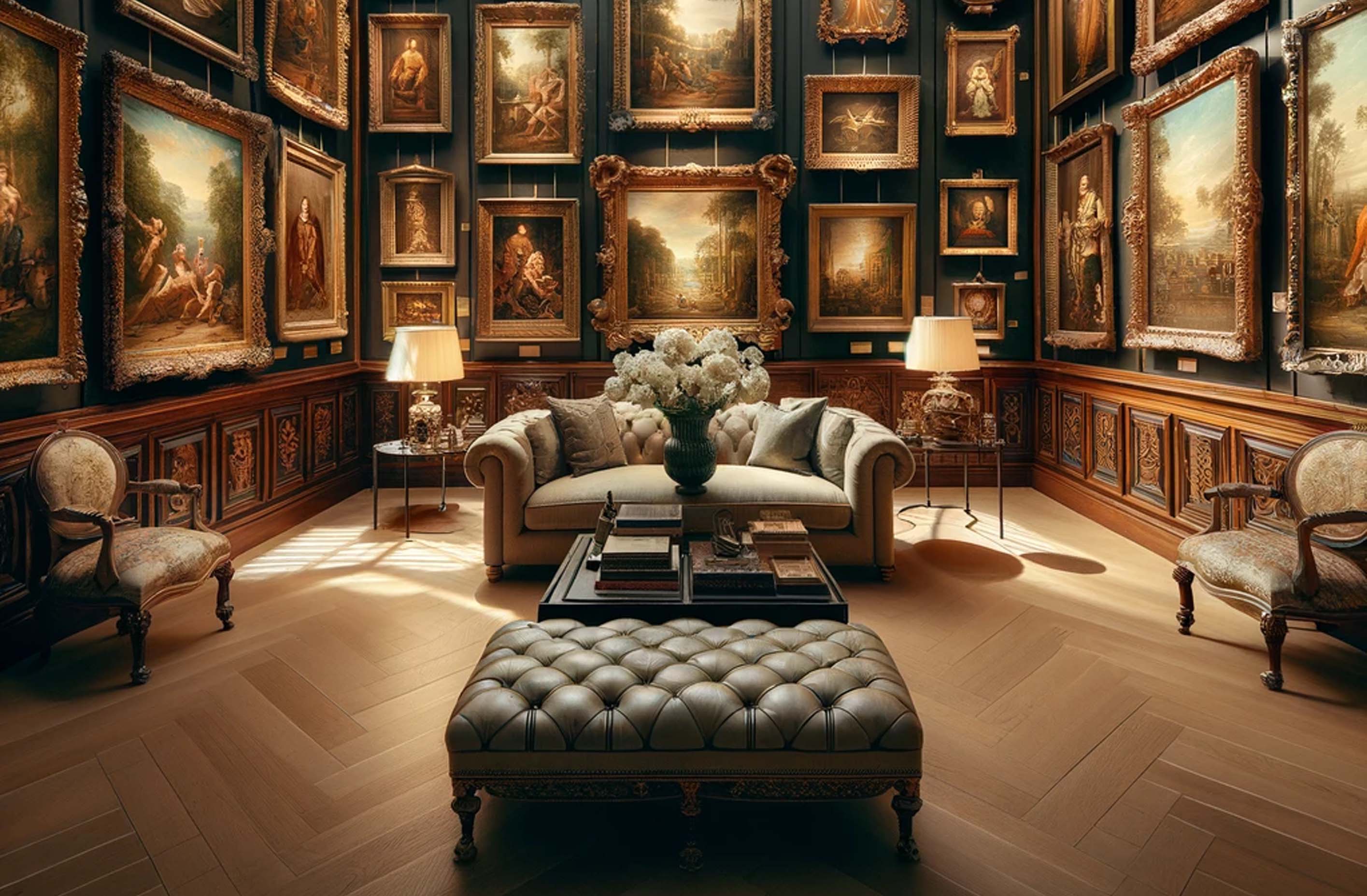 Carbon Heritage the art and fine art collectors room