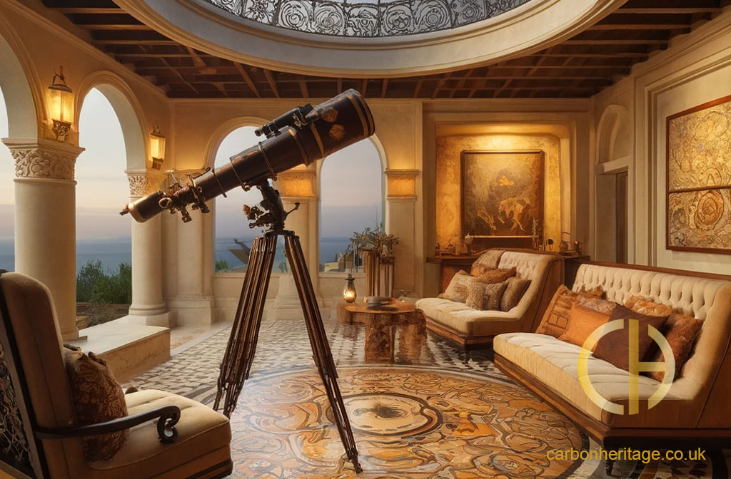 Carbon Heritage observatory room design for the ultimate in luxury