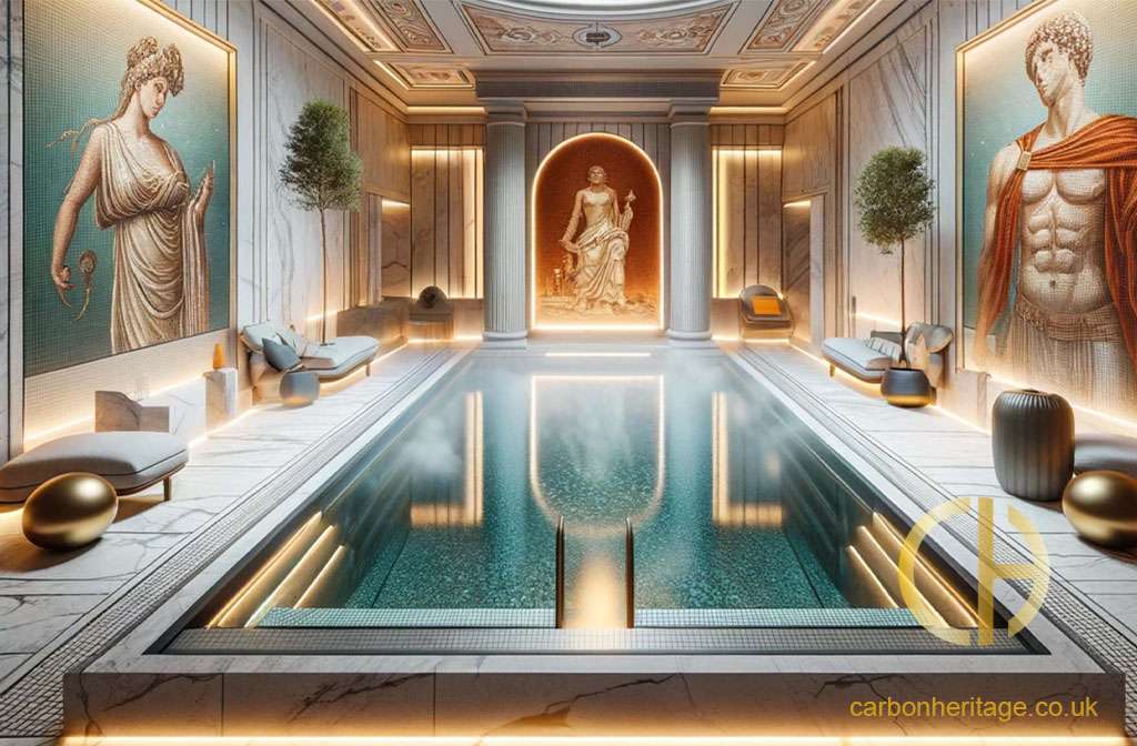 Carbon Heritage roman bath house design for the ultimate in luxury