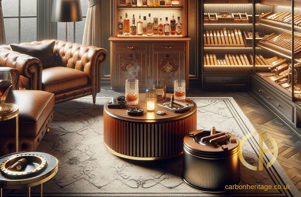 Carbon Heritage whiskey lounge design for the ultimate in luxury