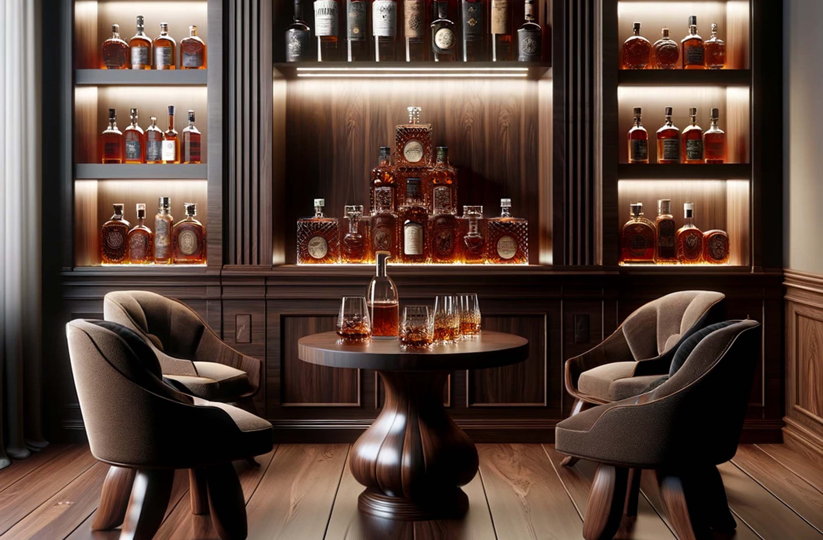 Carbon Heritage showcasing the finest whiskey lounge
