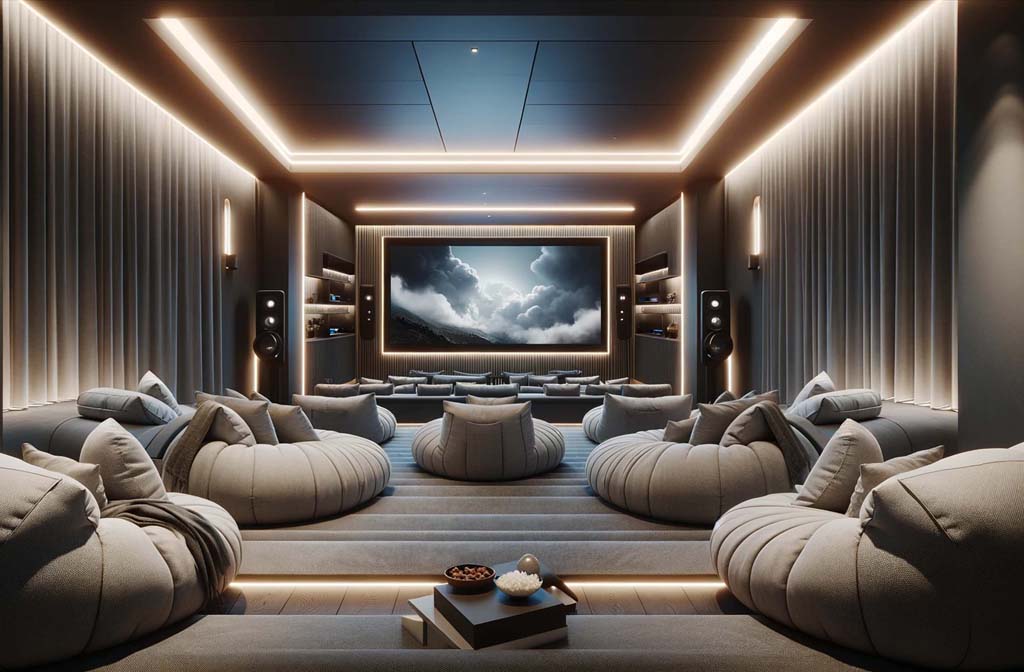 Carbon Heritage Bespoke Home Cinema Room